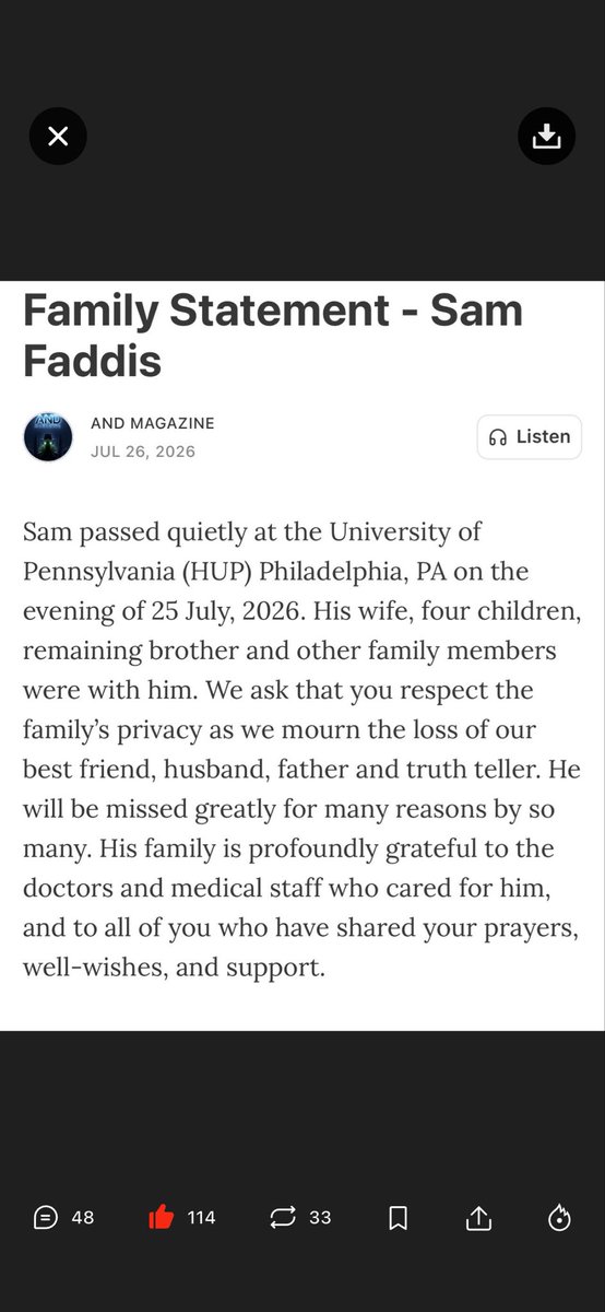 tresfol7's tweet photo. Condolences 😔 🙏 https://t.co/uJEjxJDsCp
