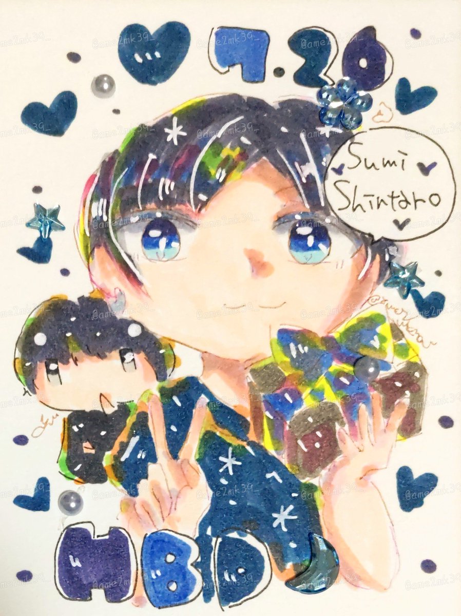 ame2mk39_'s tweet photo. #角紳太郎誕生祭2026 

すみくん19歳おめでとう🎂㊗️🎉 https://t.co/y1KfhdF7FR