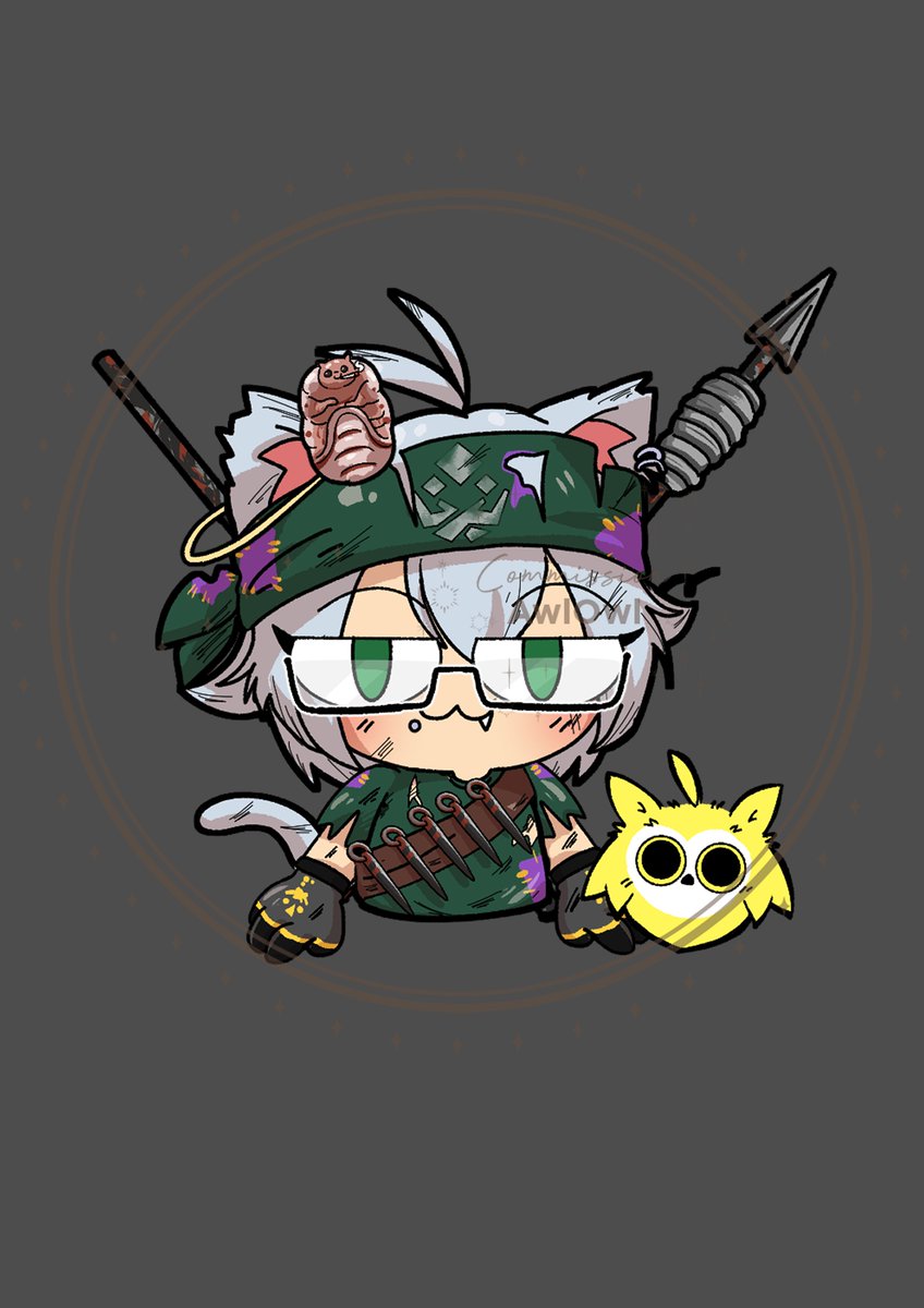 Awl__owl's tweet photo. Neco'd OC belongs to @ChubbyGamerRat
Thank you for trusting me ( ⓛ ω ⓛ ) https://t.co/lIaUdehHeC
