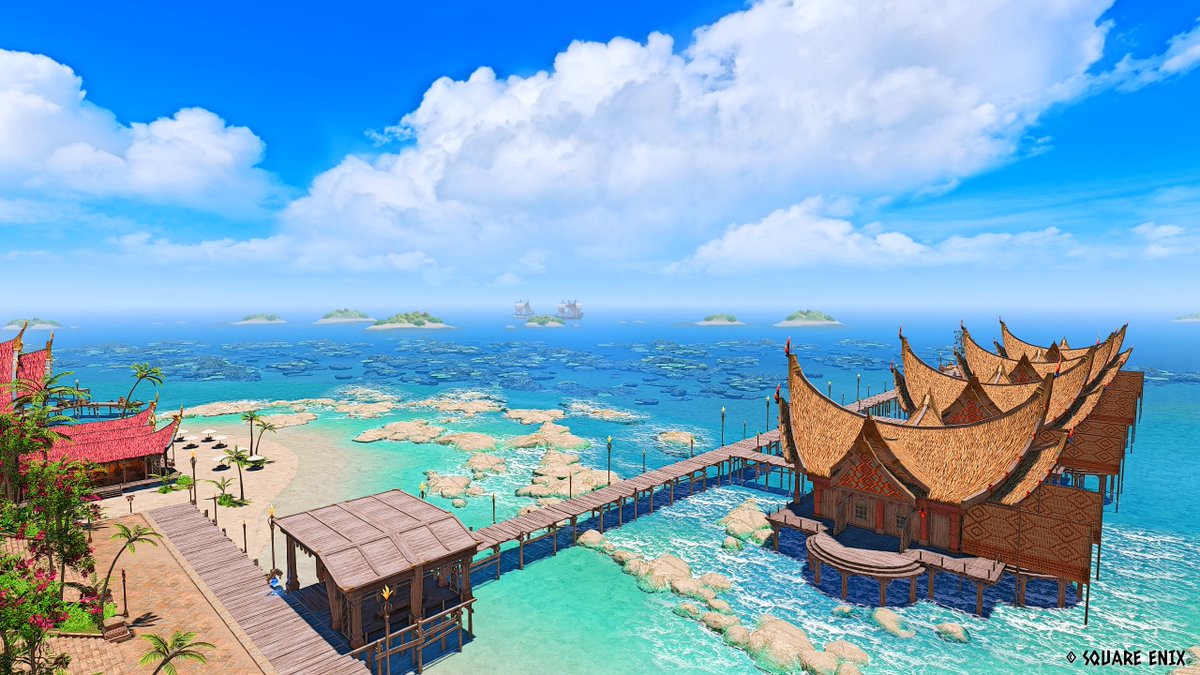 CJ_FFXIV's tweet photo. #FF14 #FF14風景 https://t.co/e0osBhBzEn