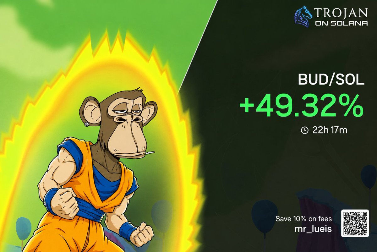 Mr_Lueis's tweet photo. Already I mention $BUD Can be next Hidden gem. 

From a $7.8K Market Cap to $13.3K 📈

Yesterday I shared $BUD (@Buddyjump100) as a potential hidden gem when its market cap was just $7,798.

Today, it's already sitting at around $13,300, delivering ~50% gains from my entry. 📈 

Personally, I believe this is still an ultra-low market cap project with significant upside if the team continues to execute and deliver. 

I Believe It's Still Early. 

Have you already bought $BUD, or are you still watching from the sidelines ? 

CA:
 CppFobueGnmr7tPiuBDkaXjrQ4CrQKRE1cj9jrGNpump

#BUD #SOL #Memecoin #LowCapGem #100x #DYOR