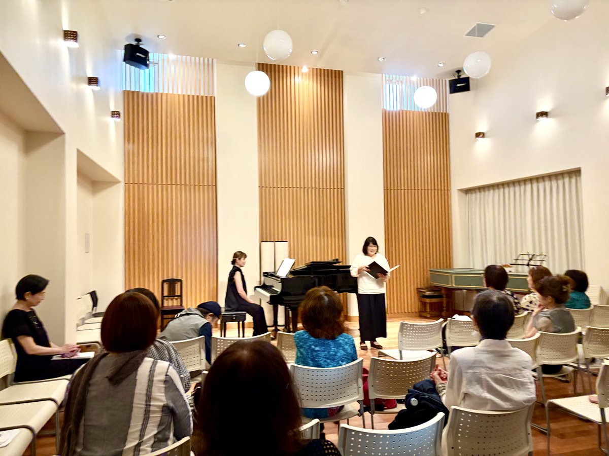 98dzzk's tweet photo. 7/26
木村能里子門下生
声楽勉強会
無事に終了しました。 https://t.co/1bQTNcmoP6