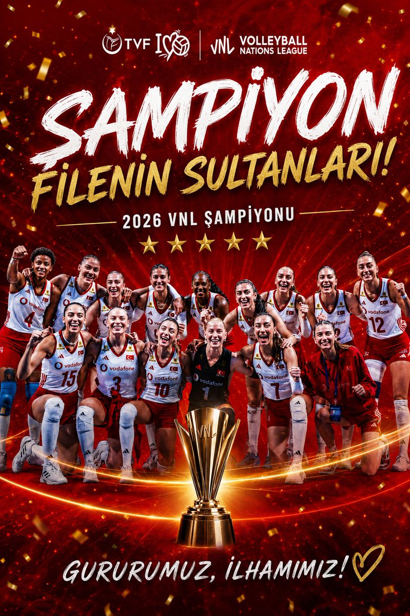ofsonmez's tweet photo. Tebrikler #FileninSultanları https://t.co/FPUCvSrVUf