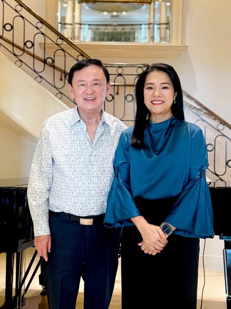 chaxptp's tweet photo. w/ Former Prime Minister Thaksin ❤️ https://t.co/FcJS0e8VDQ