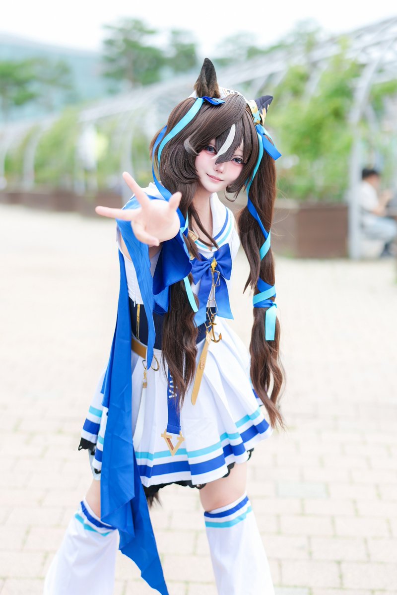 cos_dyuaaaa's tweet photo. ✌️ 
#ウマ娘 #ヴィブロス #コスブレ #우마무스메 https://t.co/QPkEZ4KHlh