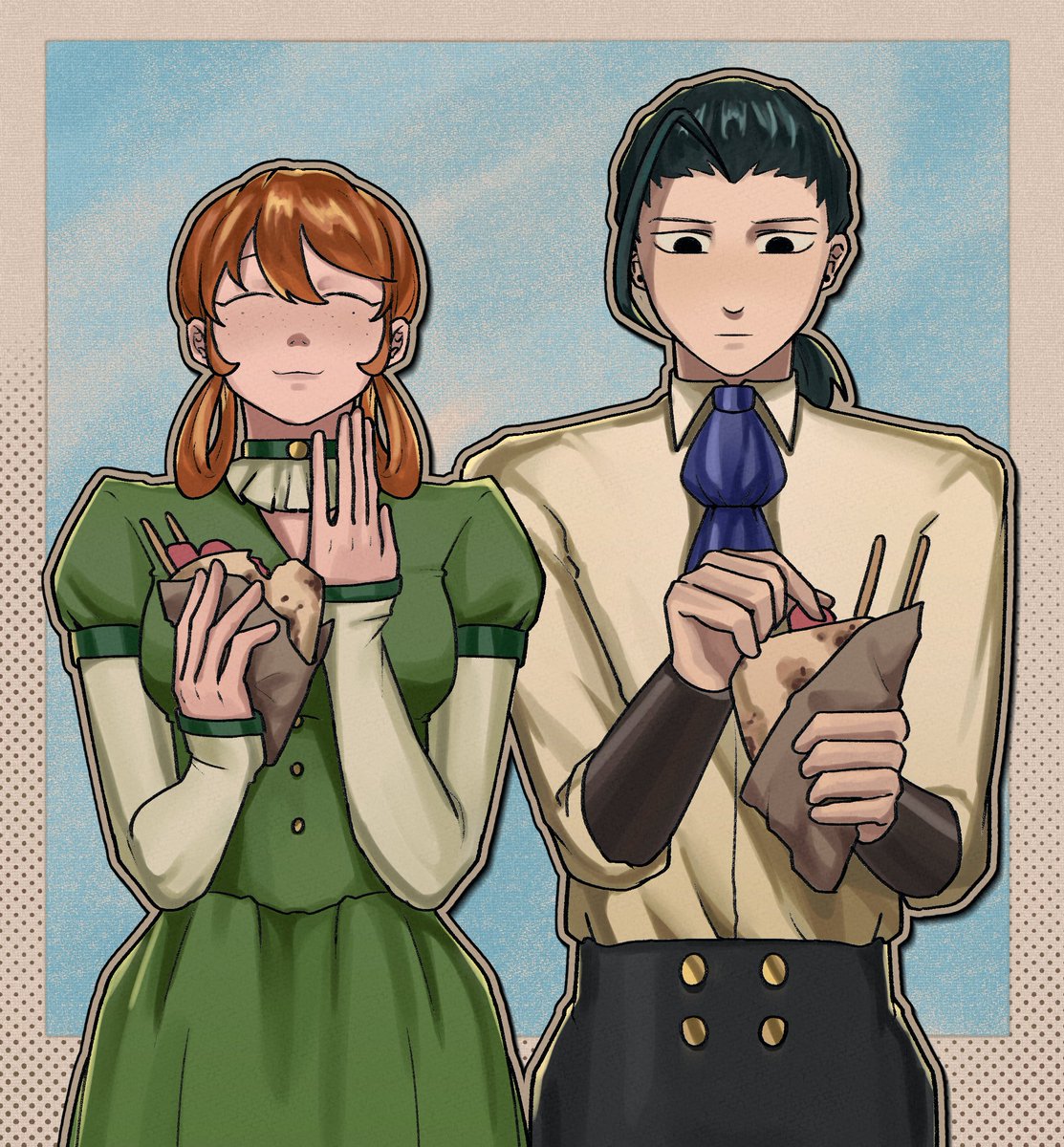 hydrophis_'s tweet photo. Art Fight 2026
Animannita _ Lucy &amp; Percy https://t.co/DfQtL3hEGA