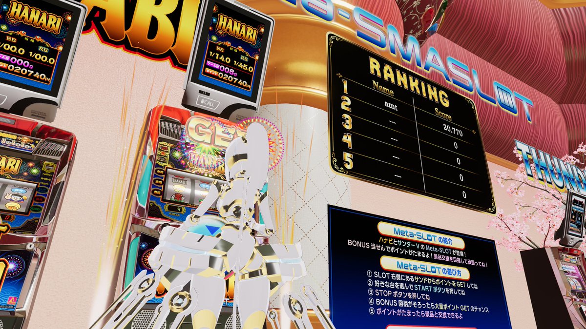 amt00's tweet photo. 今回も #Vketグランドマスター は取得。パラリアル秋葉原のNUIの話は、初期のVketRealアキバの謎解きが思い浮かんだ。スロット含む、大概のギミック、イベントはクリアしてみたけど、VOLTAGERのメダルゲームは1ワールドだけ。これどのくらいのクリア想定時間なんだろね。 #Vket #VRChat https://t.co/P1LdlRuMK8