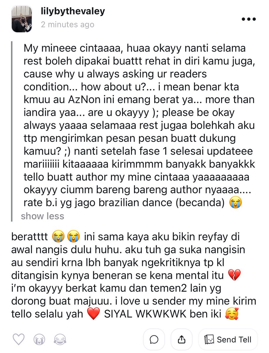 lilybythevaley's tweet photo. #chellonym what can i say, aznon memang berat π https://t.co/9BYkuiIBNn
