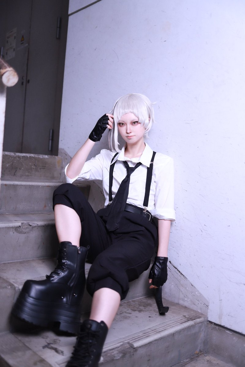 ui___1031's tweet photo. bsd/cos🐯

人は誰かに生きていいよと云われなくちゃ、生きていけないんだ

#アコスタTFT 
#bsdcosplay https://t.co/RUmpR7dS0m