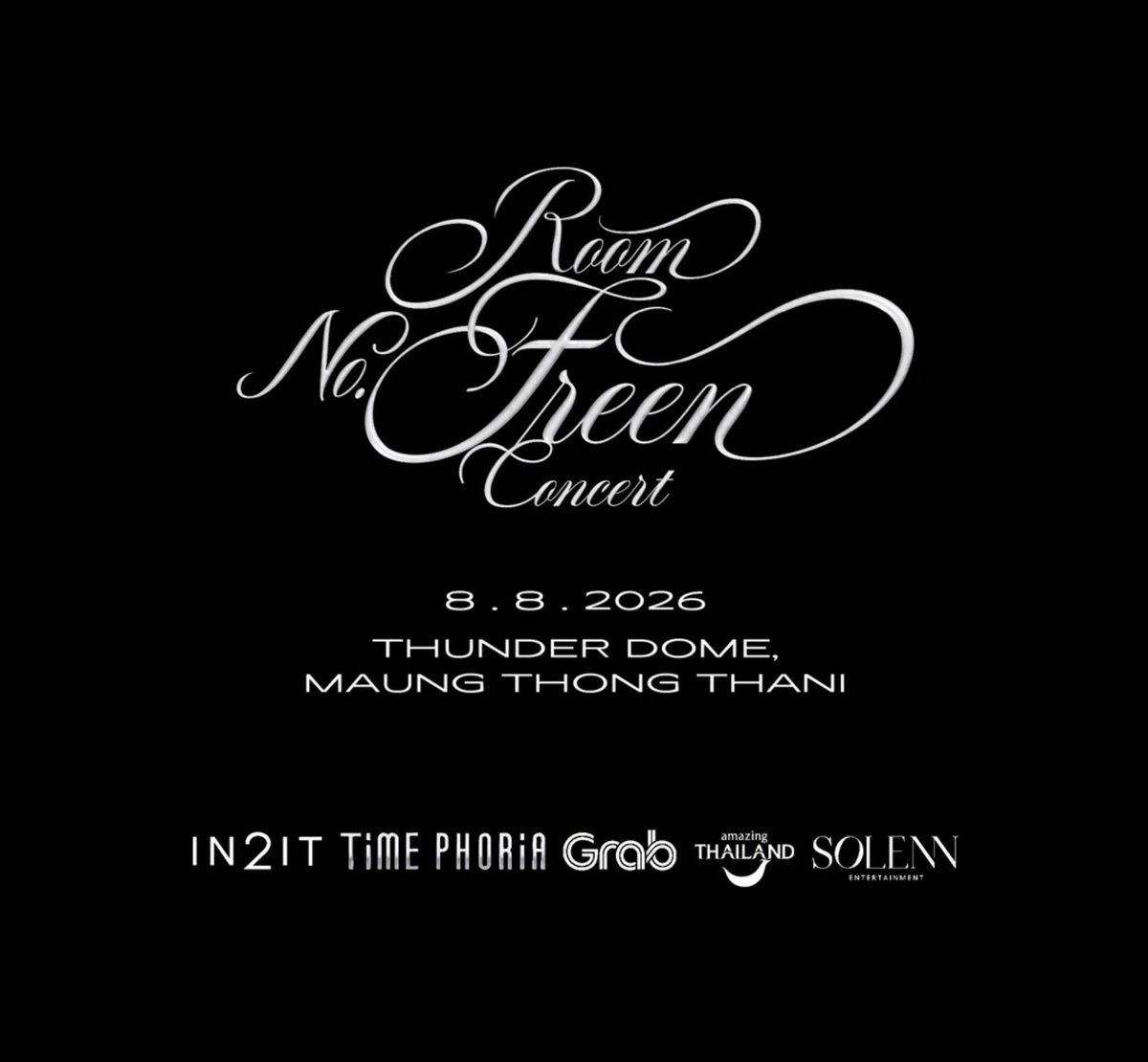 Only1Apiwan's tweet photo. #RoomNumberFreen
#InTheFreenRoom
#solennEntertainment #srchafreen‌

ตอนประกาศครั้งแรก 
สปอนเซอร์ :
✅ IN2IT 
✅Time Phoria
✅Grab

วันนี้ท้ายคลิปโปรโมท
สปอนเซอร์ :
✅ IN2IT 
✅ Time Phoria 
✅ Grab
🆕 Amazing Thailand 

แกๆๆๆ มามุง Amazing Thailand มาสปอนงานคอนเสิร์ตเดี่ยวพี่ฟรีนอ่ะแก๊ อร้ายยยยยยย มันเริ่ด มันปัง ที่สุด!!!!