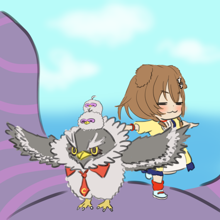 Musasabi_Owl's tweet photo. ようやくホロドリをインストールした
EP5までいけた　先は長い

人が増えるにつれ建物が増えてくの
古のデジモンワールド思い出して良いね
あと写真撮ろうとしたらたまに
でっけぇ頭が映り込んでくるのとても良いね https://t.co/c0AuyIkx5p