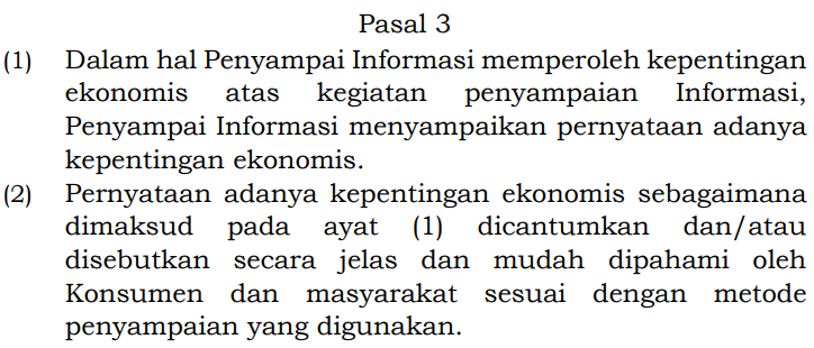 Jadi ada kerjasama dengan PPE atau tidak, selama membahas produk dan sektor jasa keuangan, maka dian...