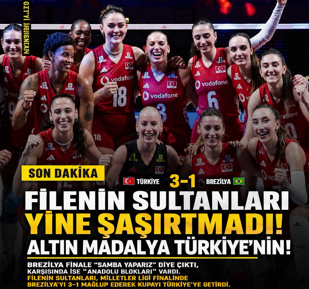 Edebiya60920231's tweet photo. FİLENİN SULTANLARI YİNE ŞAŞIRTMADI: ALTIN MADALYA TÜRKİYE'NİN! https://t.co/EHLjzovvVf