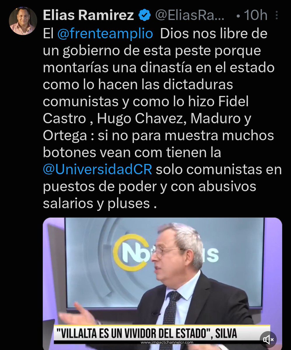 edvale45's tweet photo. Es preocupante  y  deberíamos OCUPARNOS de estos gobernantes de turno, por todo lado nos quieren someter.
Las palabras de ayer en Guanacaste, del ministro de Hacienda, me suenan peligrosas. https://t.co/evXu5EWHbw