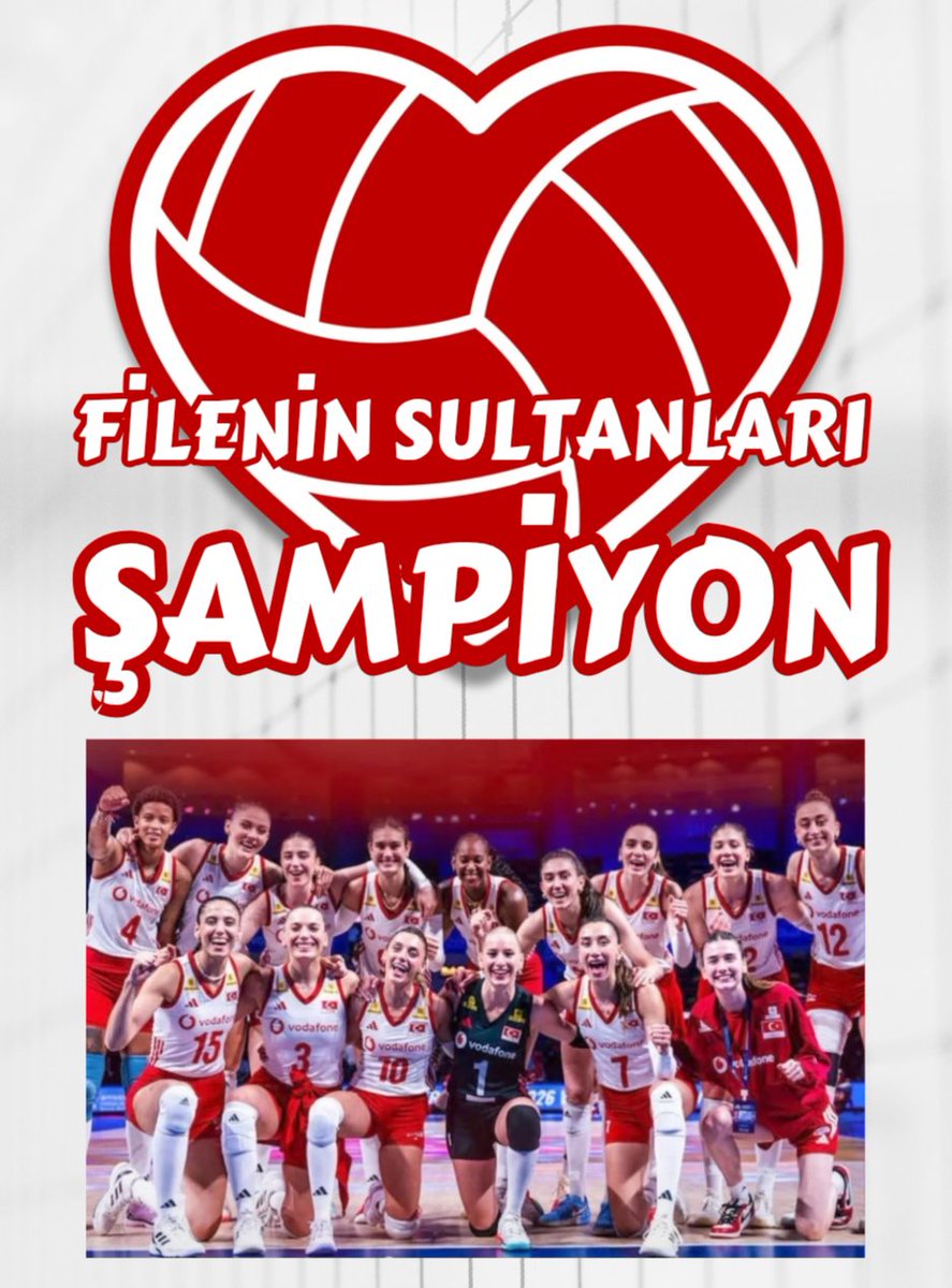 nedim__gulsen's tweet photo. ŞAMPİYONUZ...

Beni heyecanlandıran tek takım...
Onlarla smaç vurmak ve blok yapmak çok zevkli...

Sizleri izlemek çok büyük bir zevk...
Bize bu mutlulukları ve gururu yaşattığınız için sizlerle gurur duyuyoruz...

#FileninSultanları https://t.co/Imy7FSp9O6