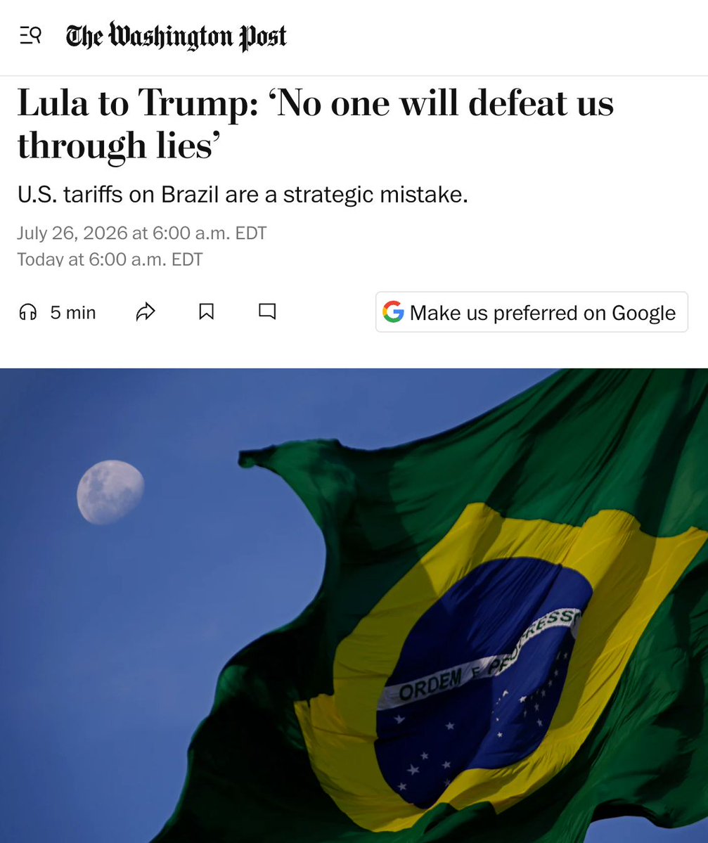 Lula tweet media