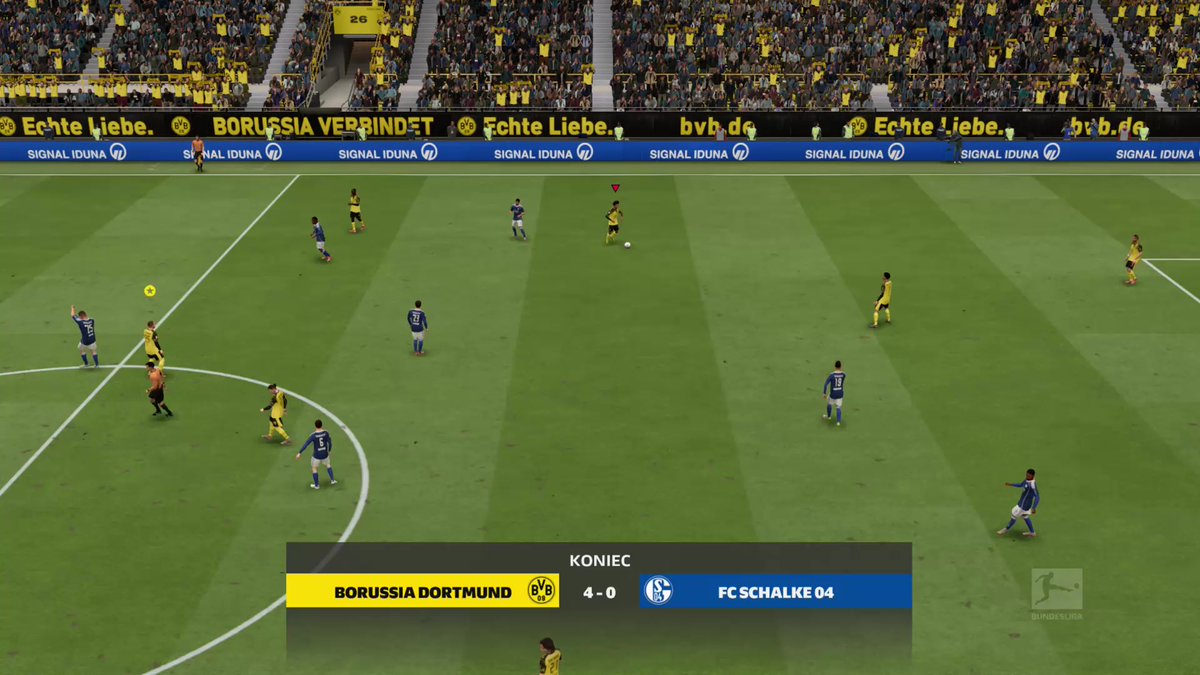 FretMateusz's tweet photo. Borussia Dortmund 4:0 FC Schalke 04
#EASportsFC26 #EAFC26 #FC26 https://t.co/2sEsaakkbh
