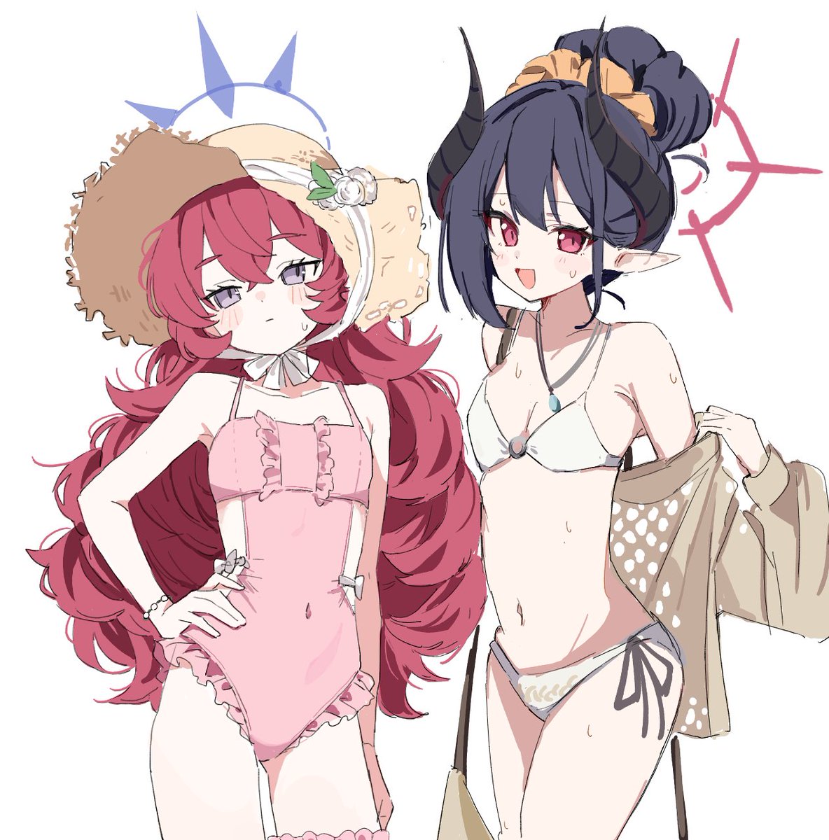 put_buri's tweet photo. イロハとチアキ https://t.co/LsUWYKJyfs