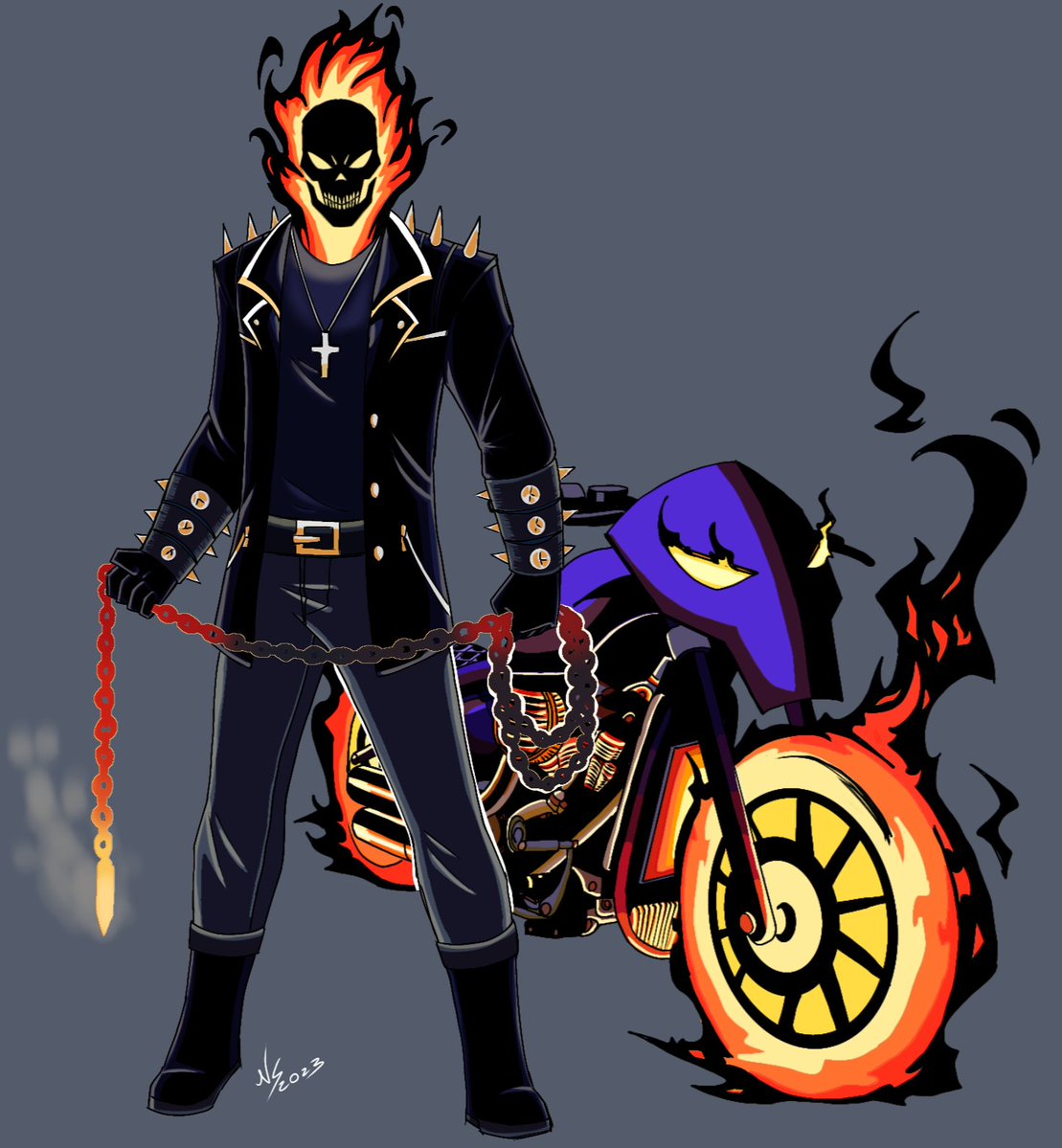 NSnicolass02's tweet photo. The King and the Hero of Hell. 

Remakes coming soon ;) https://t.co/pX7ZzdOu0d