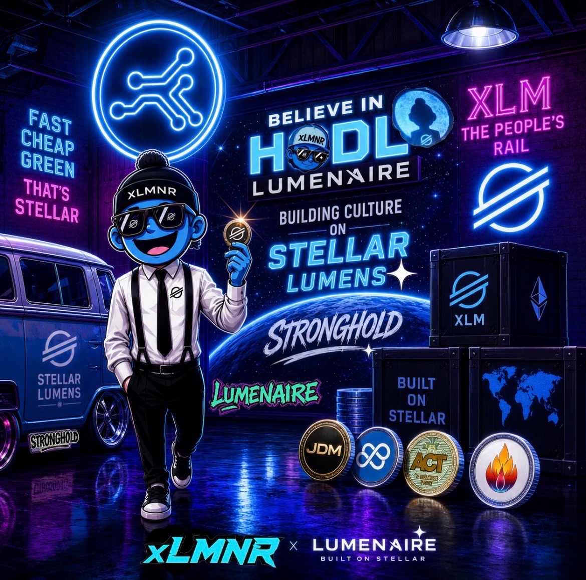 X_LMNR's tweet photo. GM ☕️ SUNDAY ➡️ FUNDAY

You can fade A meme.

But You can't fade a movement.

💫 STELLAR
💙 LUMENAIRE 
 ✨ $xLMNR

@StellarOrg @scopuly @OfficialACTHub @LumosCore @blufabric1 @DumbJdm21273 
@X_LMNR  #XLM #STELLAR https://t.co/9B7ESf1Umq