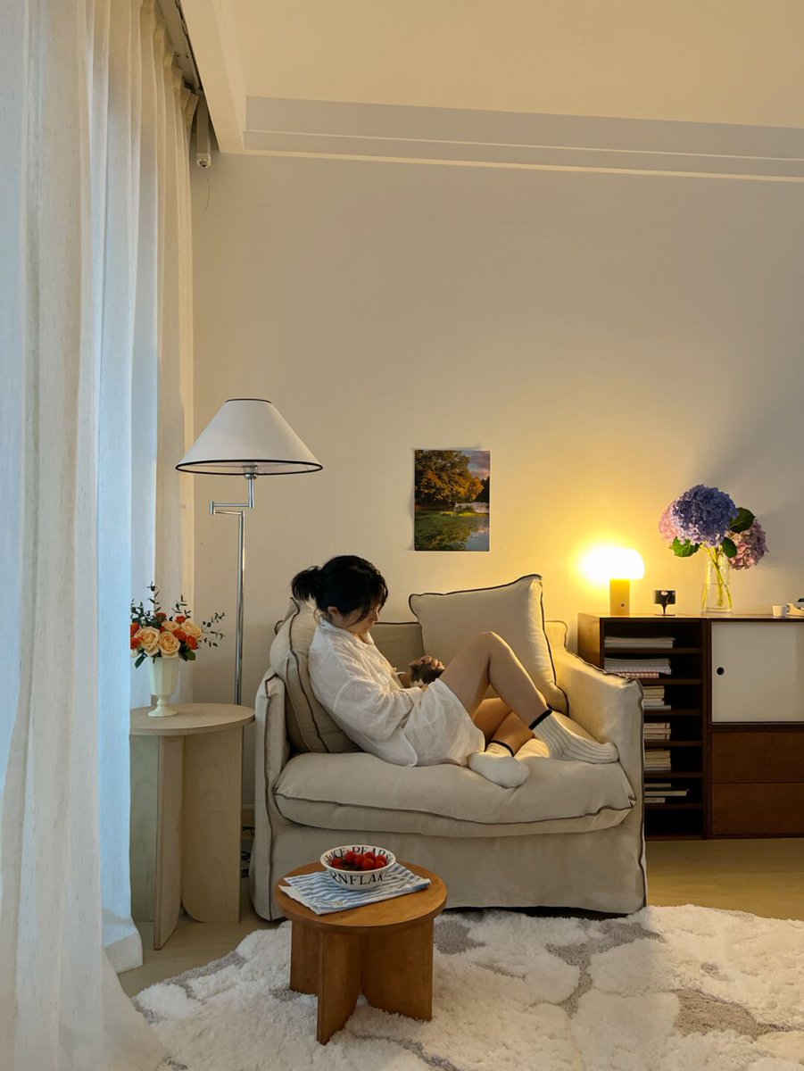 dh_xin's tweet photo. Just turned my messy living room into a crisp, cozy space—nothing hits like the fresh scent of a clean couch after a 20-minute tidy. https://t.co/Cg9FiQJ73e
