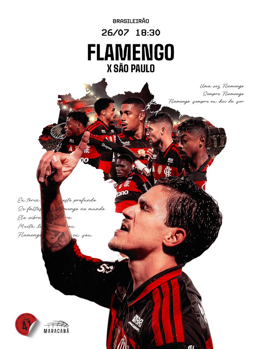 maracana's tweet photo. Nação, hoje é dia de reencontrar o Mengão no Maraca! 🏟️

Vamos juntos em busca de mais 3 pontos no Brasileirão! 🔴⚫️ https://t.co/kCd8u8PCqL