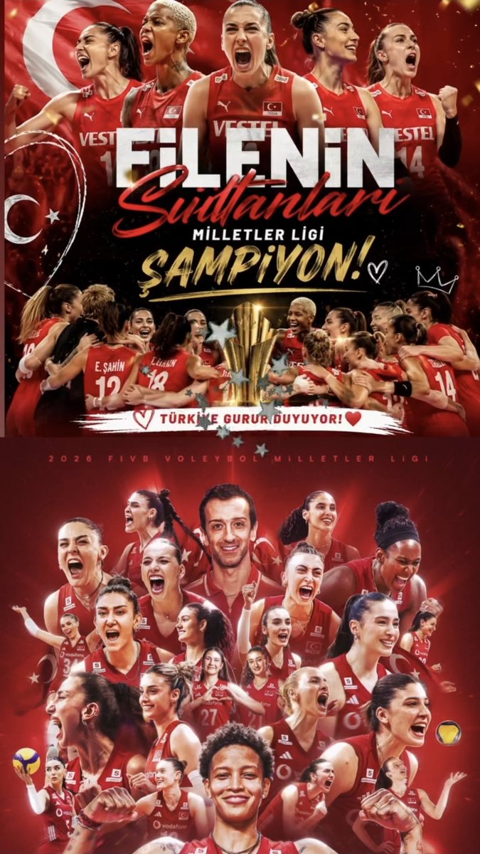 nurdanbas's tweet photo. "Her sayı bir umut, her set bir mücadele, final ise tarihe geçen bir destan oldu."
Pes etmeyenlerin, vazgeçmeyenlerin ve inananların zaferi... Tarih yazdınız!  🇹🇷✨️🧿 
#FileninSultanları
@TVForgtr https://t.co/QhQVT0hSt9