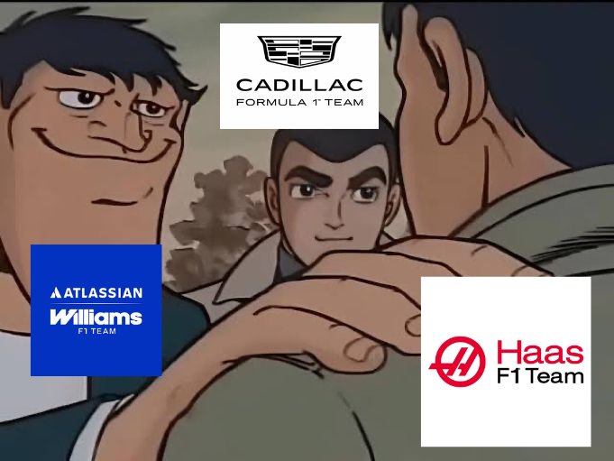 sainzllaurent's tweet photo. "aston martin keluar grup"
"williams menambahkan haas ke grup" https://t.co/kAPyT4mz88