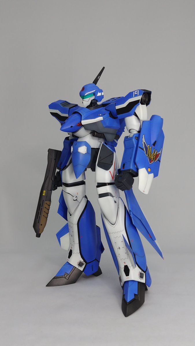 NaMo30689276's tweet photo. 名古屋模型愛好会　2026年6月例会 作品その1
YF-19（マックス機風）
ハセガワ　1/72
#マクロスモデラーズ https://t.co/vbJu4cPBBx