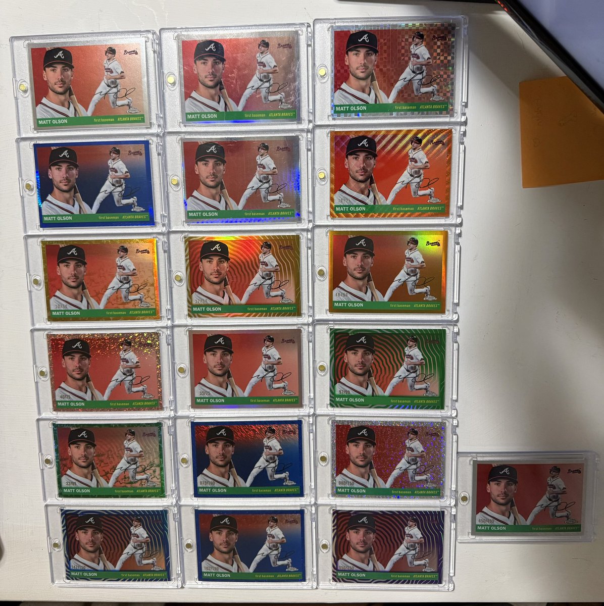 GoldenBfloSprts's tweet photo. @CardPurchaser Little more than halfway home! https://t.co/YQzKCBHli1