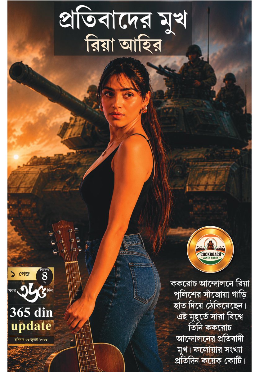 khabar365din's tweet photo. #365DinUpdate #26July2026 #4PM #Bulletin #Kolkata #News #Khabar365Din #Breaking
Website - https://t.co/o7WpW9YsMM
Pdf Link - https://t.co/DdxwZdEti5 https://t.co/0kOOgAUvPf