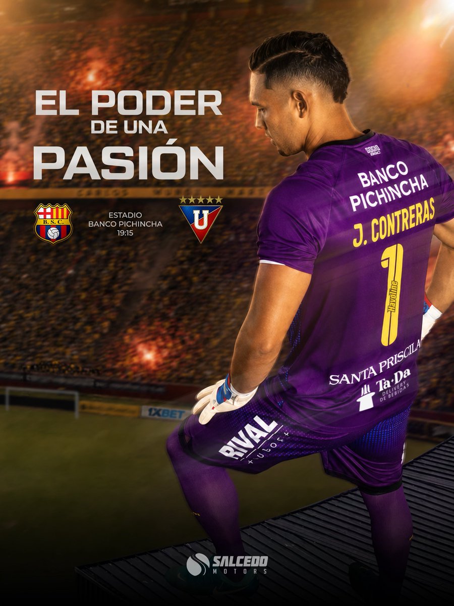 BarcelonaSC's tweet photo. 𝗛𝗮𝘆 𝗳𝘂𝗲𝗿𝘇𝗮𝘀 𝗾𝘂𝗲 𝗻𝗼 𝘀𝗲 𝗲𝘅𝗽𝗹𝗶𝗰𝗮𝗻. 𝗦𝗲 𝘀𝗶𝗲𝗻𝘁𝗲𝗻.

¡Nos vemos en nuestra casa, vamos Ídolo! 💛🔥

#BarcelonaMiPasión https://t.co/leq7uhbSJY