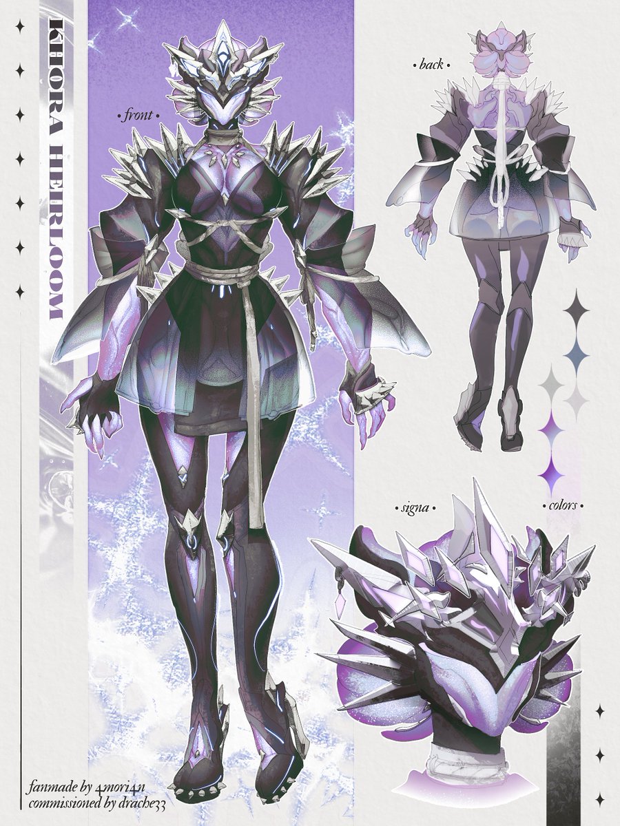 4MORI4N's tweet photo. Khora heirloom cmms #warframefanart https://t.co/SQ5x2n8QkM