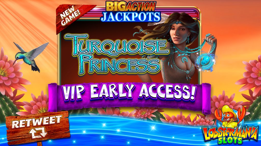 LobstermaniaApp's tweet photo. HOT NEW SLOT GAME LAUNCH! π° Exclusive Early Access for VIP Players β Turquoise Princess with Big Action Jackpots! ππ©΅ Get lucky with this BRAND-NEW slot game. π Like this post & click the link to play now! βΆοΈ https://t.co/O6PfLnaqn5
#TurquoisePrincess #BigActionJackpots https://t.co/Ikcrlq2z93