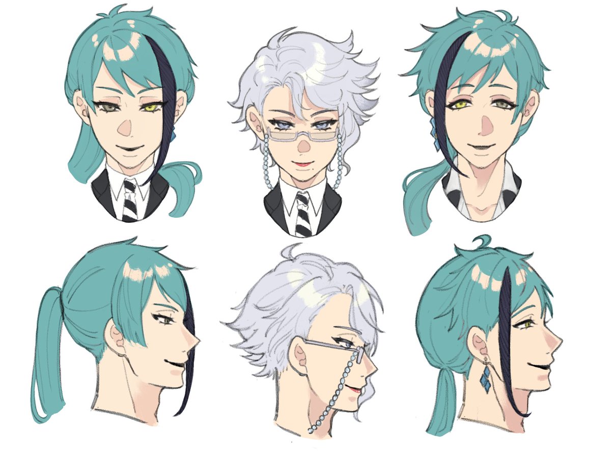 parfaistly's tweet photo. I feel I should post these designs on here too! Heres to my Octatrio Fem designs! :DD
#twstプラス #twst https://t.co/n60rxM5F3S