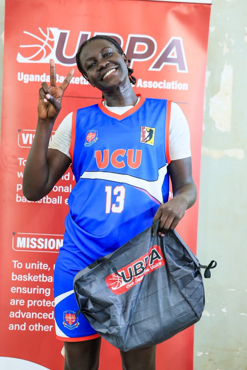 UBPA_'s tweet photo. Put the team on their backs when it mattered most. β‘ Big plays, bigger impact and todayβs @NblFuba UBPA Player of the Game awards go to MAIMUNA NABBOSA of JT lady jaguars and ANYANGO MARTINA ALEXIS of UCU lady canons. #UBPA https://t.co/oT2BHPl7Nn