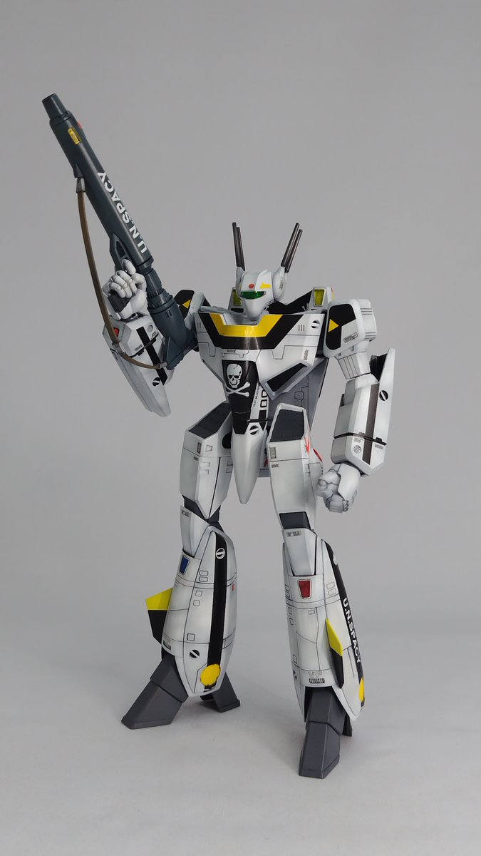 NaMo30689276's tweet photo. 名古屋模型愛好会　2026年6月例会 作品その2
VF-1S　ロイフォッカースペシャル
マックスファクトリー　1/72
#マクロスモデラーズ https://t.co/vSMwhP7MBa