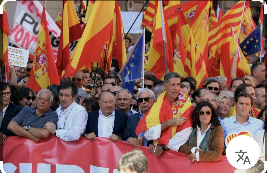 NoEsPotCat's tweet photo. ��️Si L'extrema dreta serveix per "esclafar" l'independentisme: PERFECTE!
❌️Si L'extrema dreta us pot prendre el poder als repressors i corruptes del PSOE155 l'ESCLAFAREU!
Cap sorpresa. El filldeputisme i cinisme que gasten els nostres germans del PSOE155 és infinit! #NOESPOT https://t.co/cjkeSh87ob