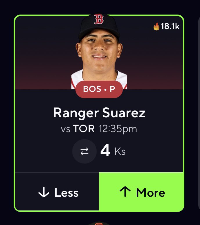 Dee_rose901's tweet photo. 🚨⚾️ MLB POTD #173 ⚾️🚨

*** POTD Record 123-48 ***

📊 Went Over 4.0 Strikeouts Last 2/2 Games VS Blue Jays 😱
( 10 , 6 )

📊 4.5 on Sportsbooks 📚 

LIKE 👍 = Tailing 🏄‍♂️ 

• For VIP Pairs Click Here 👉 https://t.co/BHIMGB9r5b https://t.co/8zrhr7mIf2