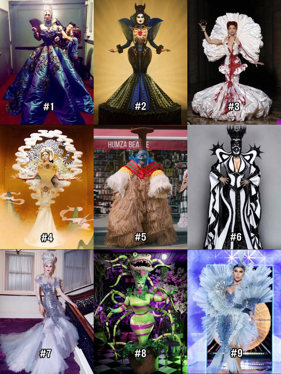 joelxver's tweet photo. the best Drag Race looks in my opinion https://t.co/djMDlhIz4B