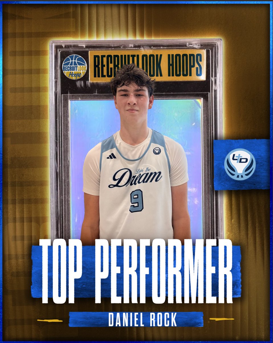 RL_Hoops's tweet photo. 2027 | Daniel Rock | #RLHoops 

Rock was a big time performer using his size to his advantage and his skill set. He rebounded well, scored when his team needed him and did it in a variety of ways. He knocked down some 3s and scored from the dunker spot making him a threat all over.