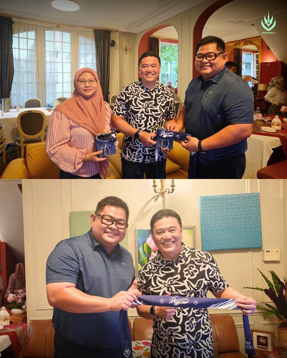 TeamRey_eSports's tweet photo. A heartfelt thank you to His Excellency Datuk Eldeen Husaini Mohd Hashim, Ambassador of Malaysia to France, and Puan Zalina Ahmad, Director of Tourism Malaysia Paris.

Ending the night with a friendly game of MLBB together made it extra special!🇲🇾

#TeamReyYoung #EWC2026 #MWI2026 https://t.co/SD42JTnCVv