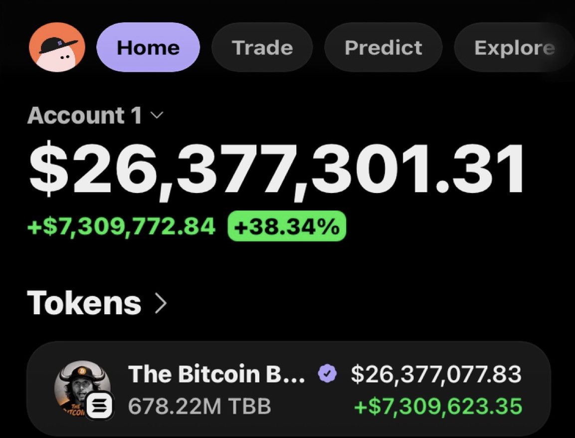 Alpha_calls10's tweet photo. $TBB is making waves printing massive profits on my Alpha telegram group🏆📊🚀

Fams are celebrating 🥳 as usual

Ca: 42cXQvAAr7hcPBPWAS4ocVtDyeJ4Fa6gRR2uG4gppump https://t.co/ahFZKeL4wq