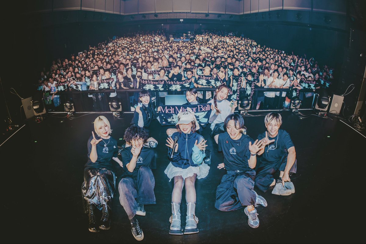 reibowwow's tweet photo. 礼衣 初SOLO LIVE ⟡.·

『 Melt Mirror Ball 』

大成功！
ありがとうございましたっ🪩🕺

#礼衣MMB🪩 https://t.co/daBH2l49uD