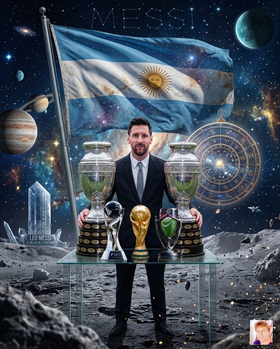 ArmasGiorgio's tweet photo. ¡Veo otro título para Messi con la selección! Esto no termina acá, Leo siempre merece más. ¡Grande, capitán! 🏆👑 https://t.co/1lw833xhMI