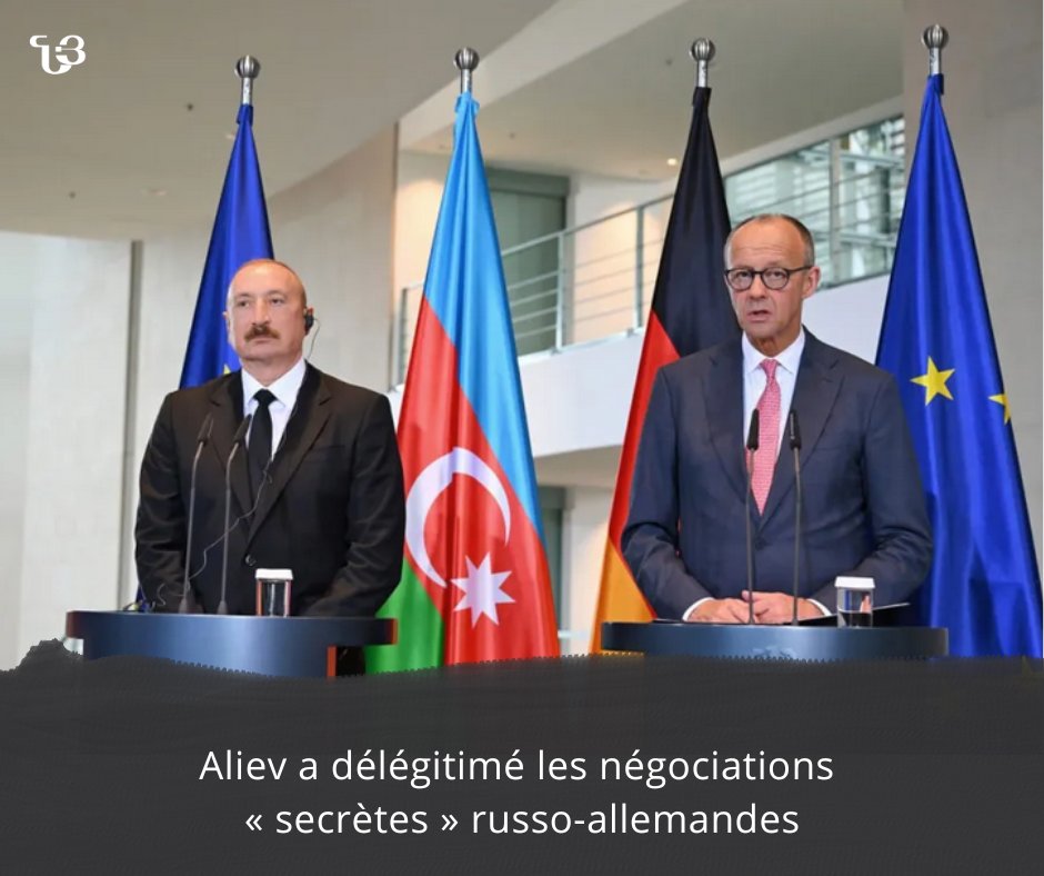 norharatch's tweet photo. Aliev a délégitimé les négociations « secrètes » russo-allemandes

Plus d'information ➡️ https://t.co/eTqgsxCHxm https://t.co/aAyag5g58f