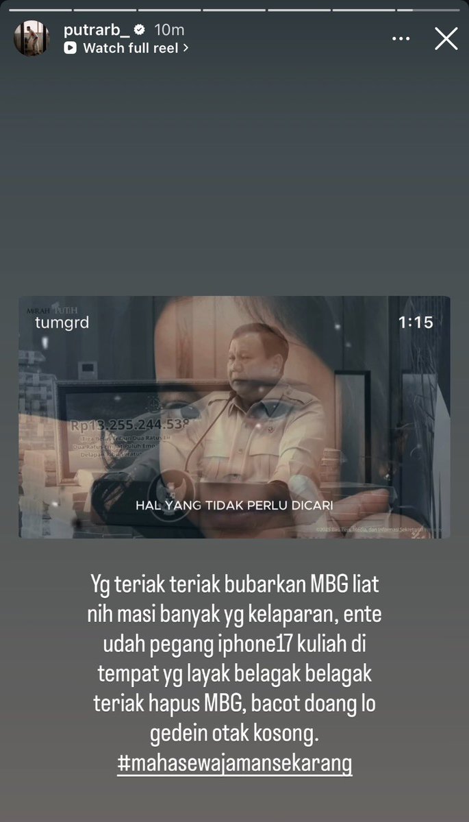 LambeSahamjja's tweet photo. yakkk ujung ujungnya selalu MBG
padahal bapak si anak nyuri ayam mungkin karena tidak ada pekerjaan
kasih makan anaknya = orang tua dapat kerjaan gitu logika menantu haji isam?

harusnya negara mikir kok bisa
ada warga negaranya sampa berani mencuri buat bisa makan dong cok https://t.co/c7TkoOR7fQ
