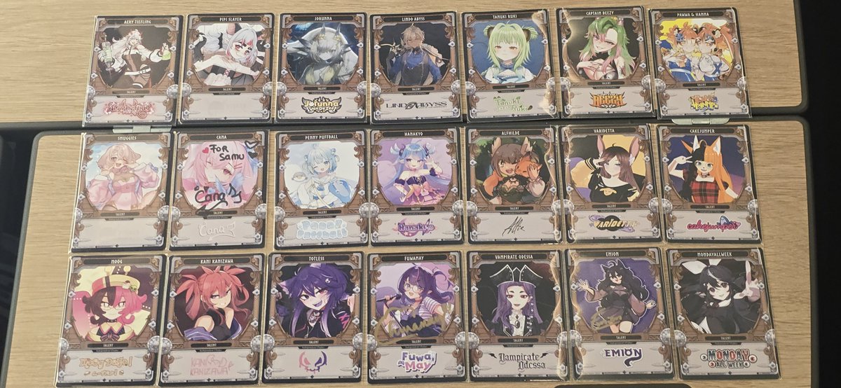SamurimeVT's tweet photo. I got to meet all these wonderful VTubers at Närcon! Either though meet &amp; greets, panels, as a handler or walkaround, or even in person! https://t.co/IuuiZK7OCS