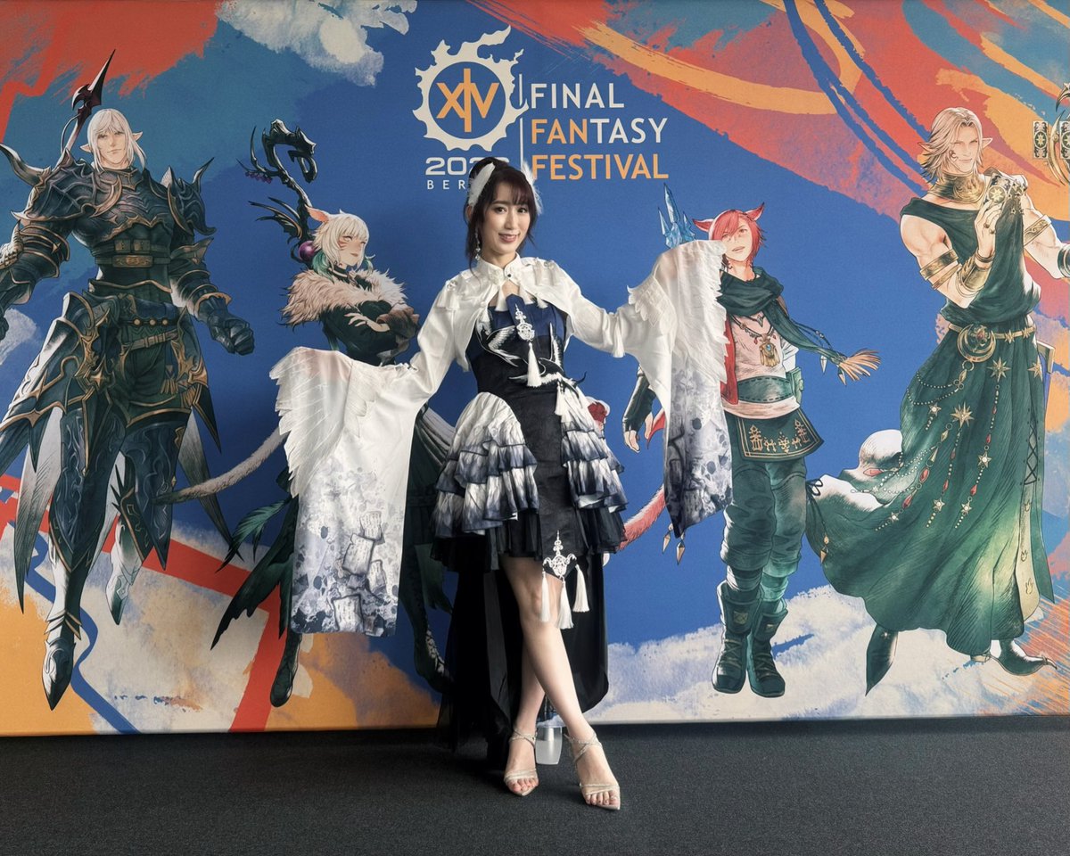 keicocopiano's tweet photo. #FFXIVFanFest 2026 in Berlin 🇩🇪

The Meet &amp; Greet has wrapped up! ✨

It was such a joy to meet so many amazing Warriors of Light. Thank you all for coming! ❤️

Looking forward to #THEPRIMALS Live tonight! 🎸

#FF14 #FFXIV #PRIMALS https://t.co/MdsraPKG8o