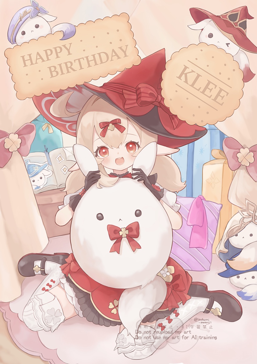 irohani_momiji's tweet photo. クレーちゃんお誕生日おめでとう～🎉🍀
#クレー生誕祭2026 https://t.co/ykSTKFiHNm